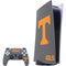 University of Tennessee-Knoxville T Logo Vols on Gray PlayStation PS5 Skins